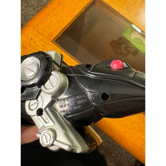 1995 Mighty Morphin Power Rangers Black Ranger Frog Zord Megazord - Picture 3 of 5